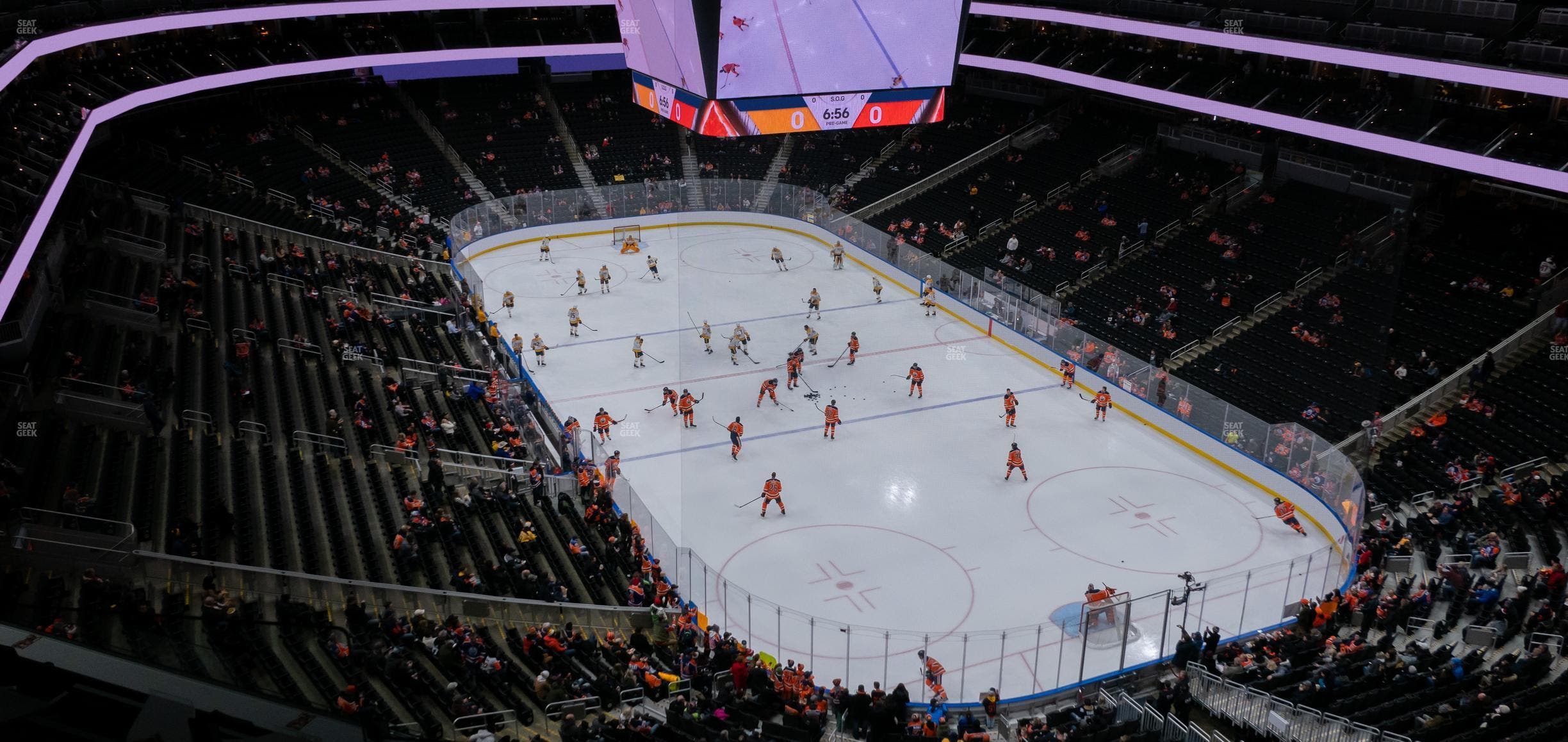 Rogers Place - Section 230 Seat View