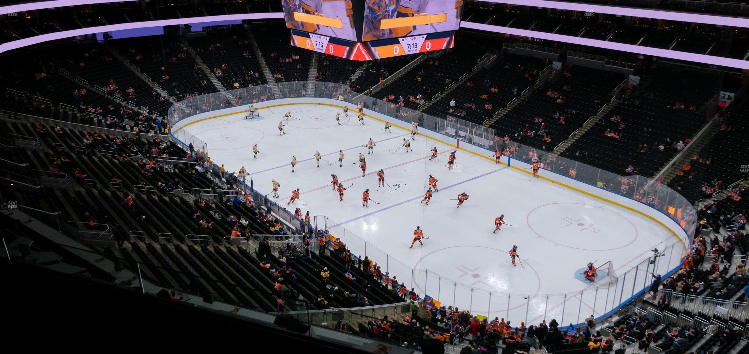 Rogers Place - Section 232 Seat View