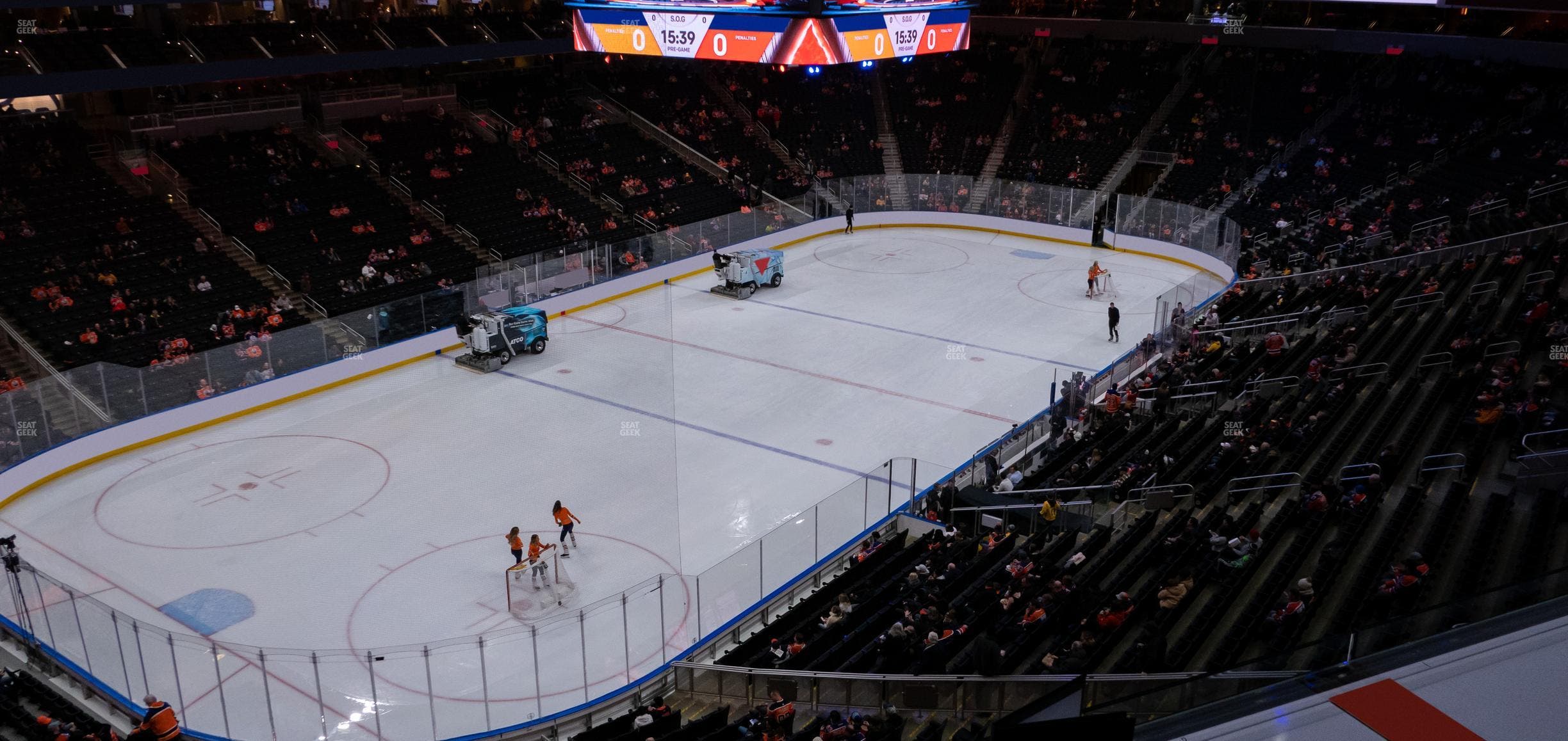 Rogers Place - Section Loge 12 Seat View