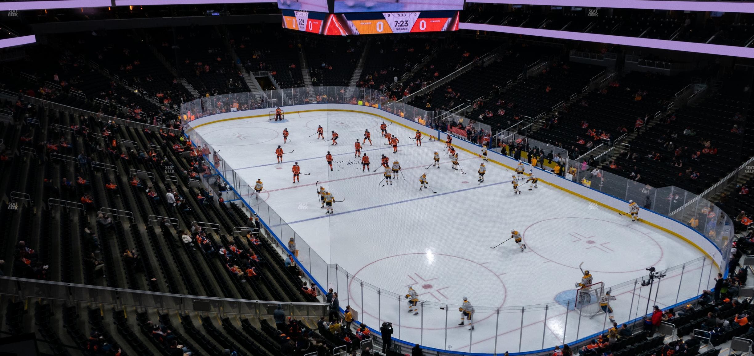Rogers Place - Section Loge 19 Seat View