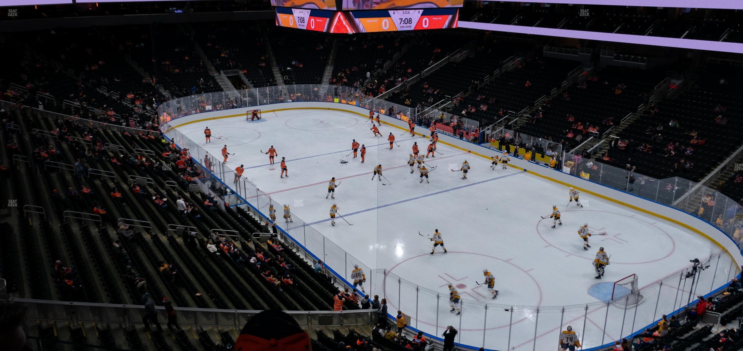 Rogers Place - Section Loge 20 Seat View
