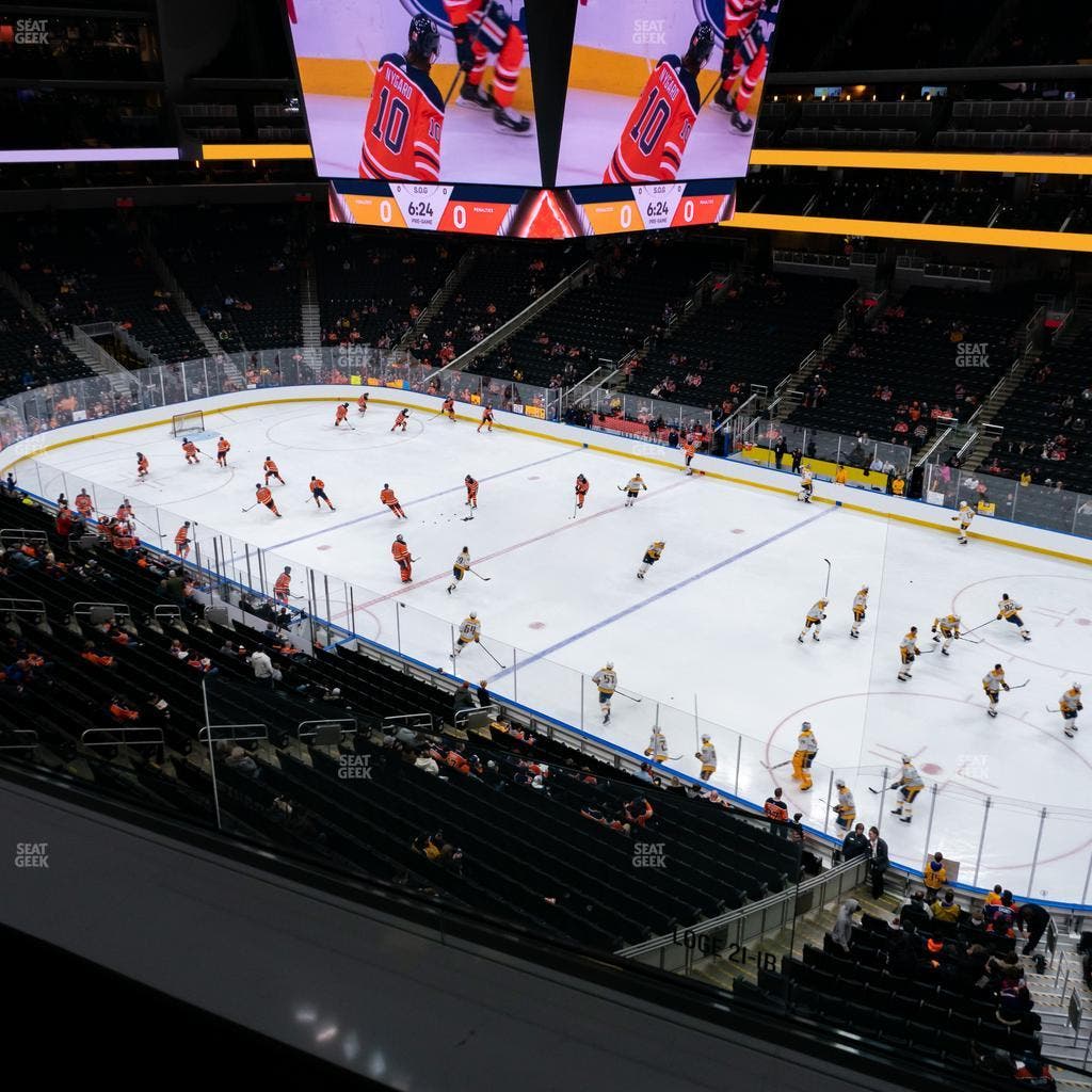Rogers Place - Section Loge 21 Seat View