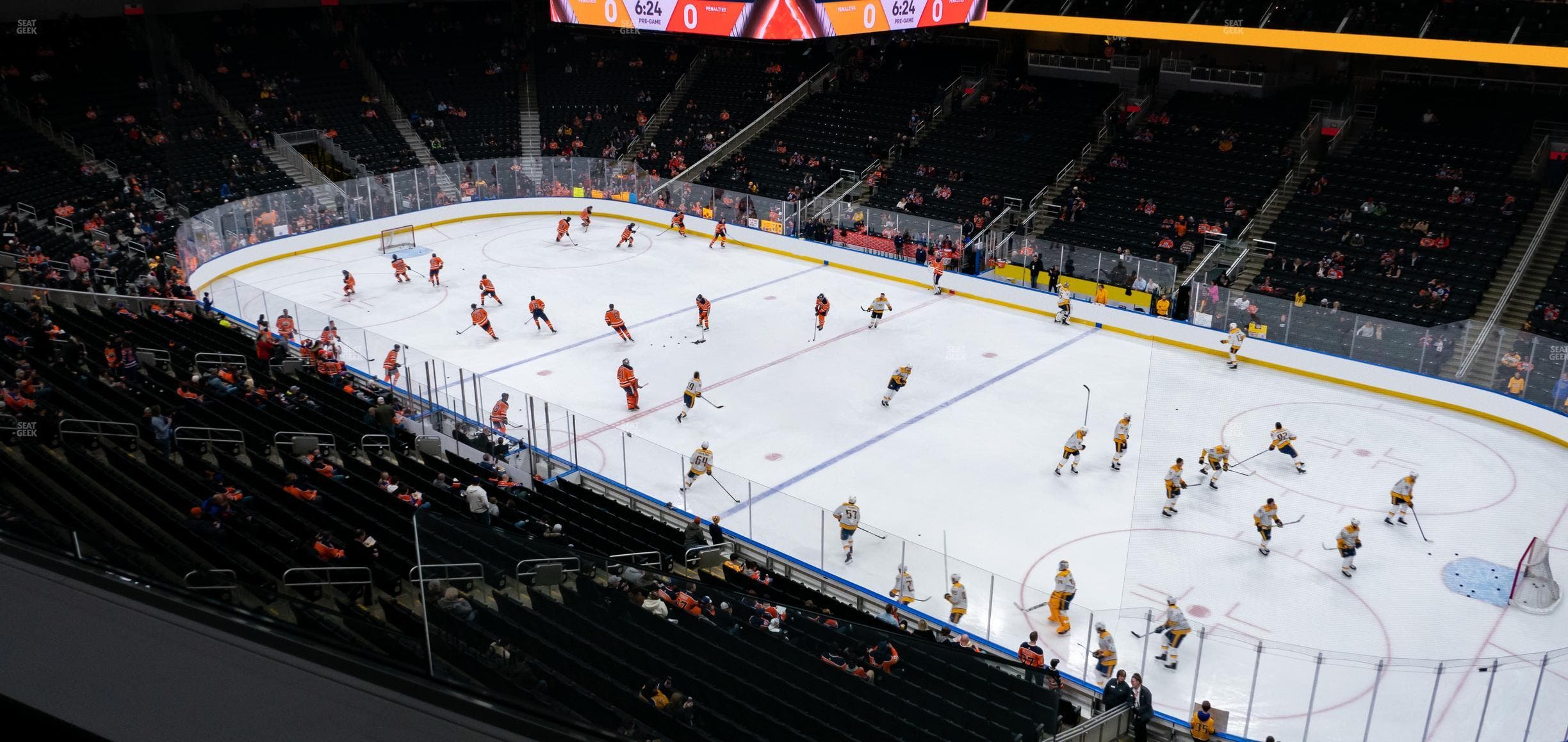 Rogers Place - Section Loge 21 Seat View