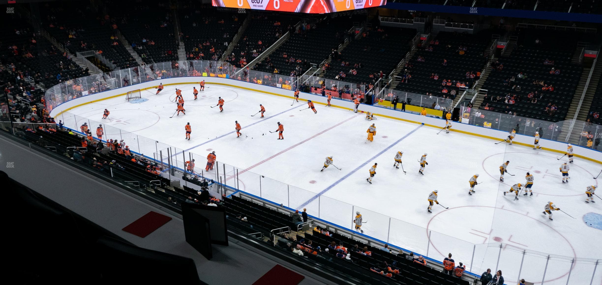 Rogers Place - Section Loge 22 Seat View