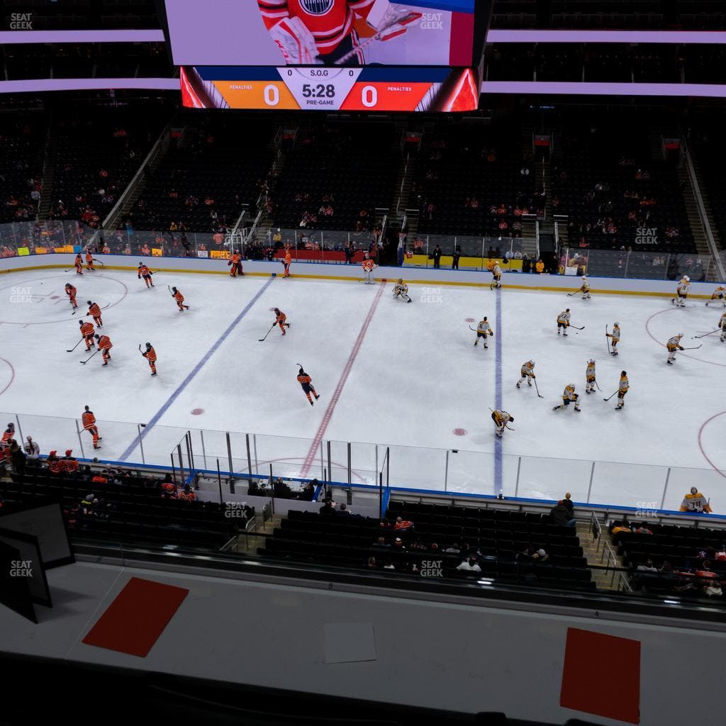 Rogers Place - Section Loge 24 Seat View