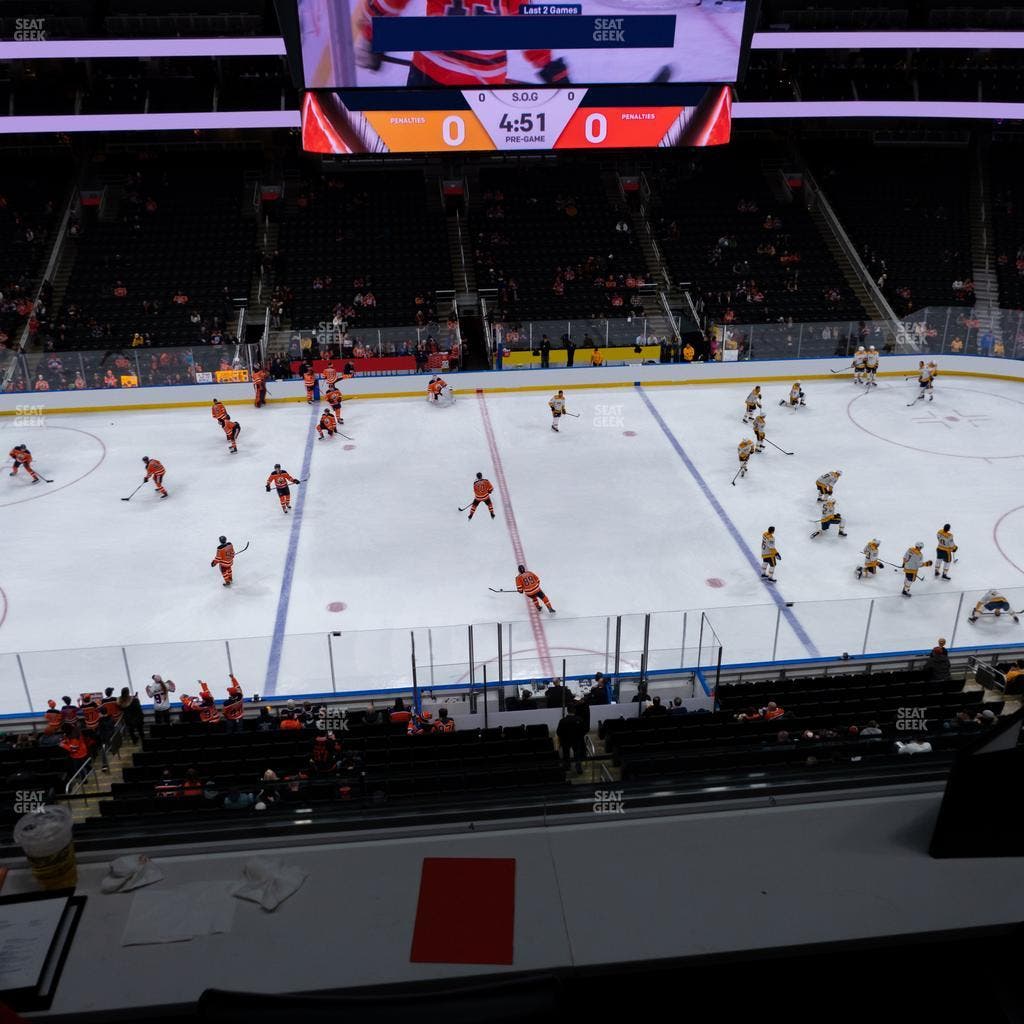 Rogers Place - Section Loge 25 Seat View