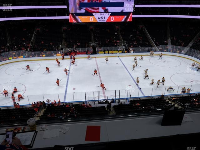 Rogers Place - Section Loge 25 Seat View
