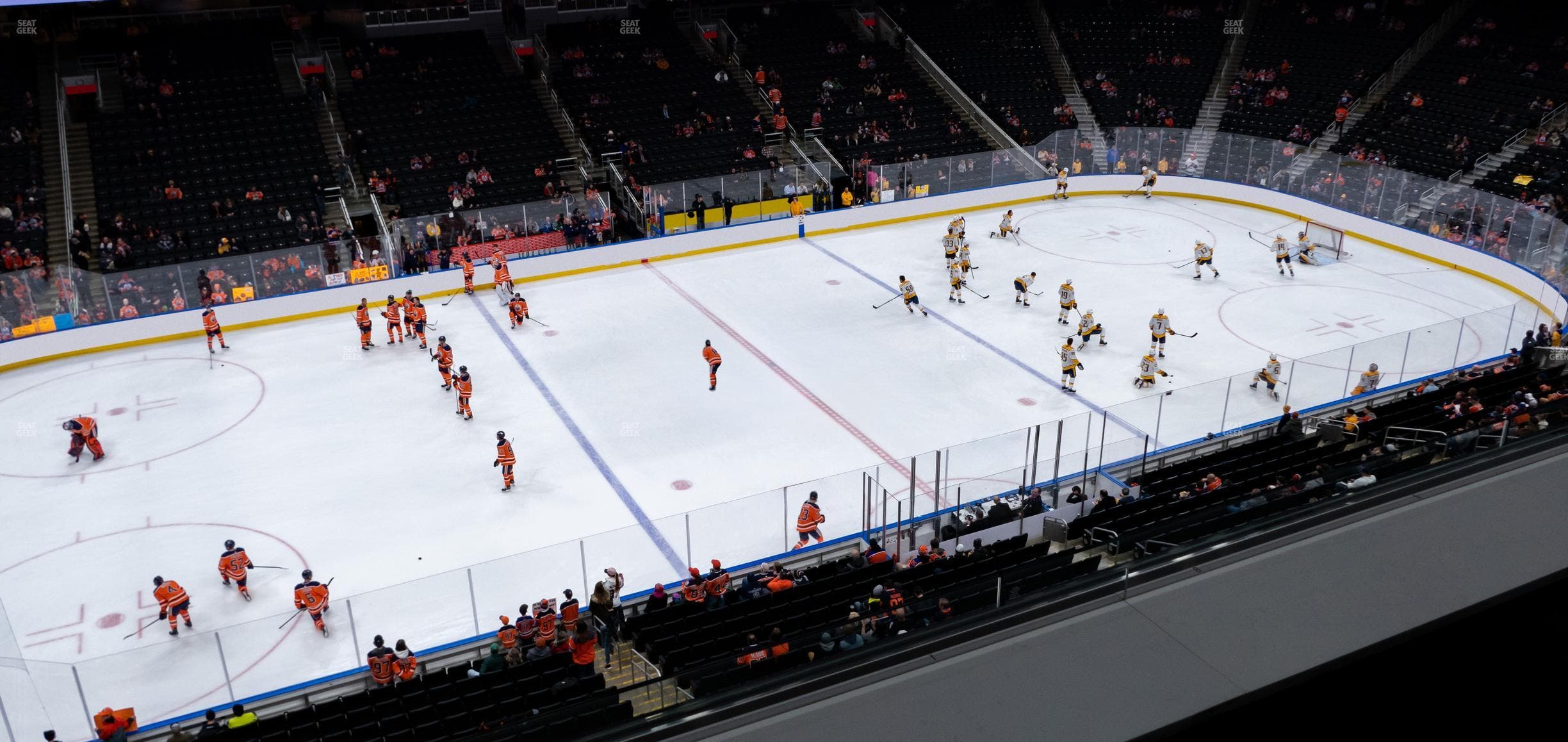 Rogers Place - Section Loge 26 Seat View