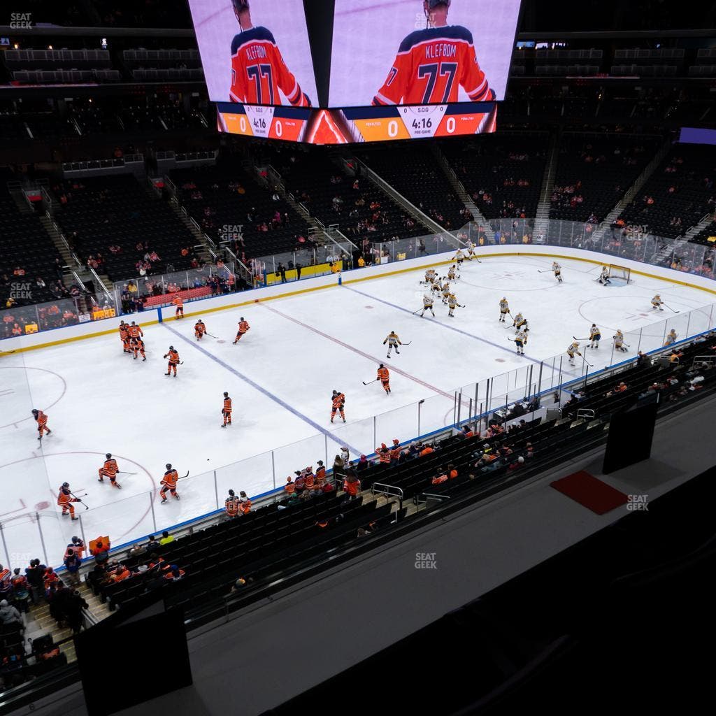 Rogers Place - Section Loge 27 Seat View