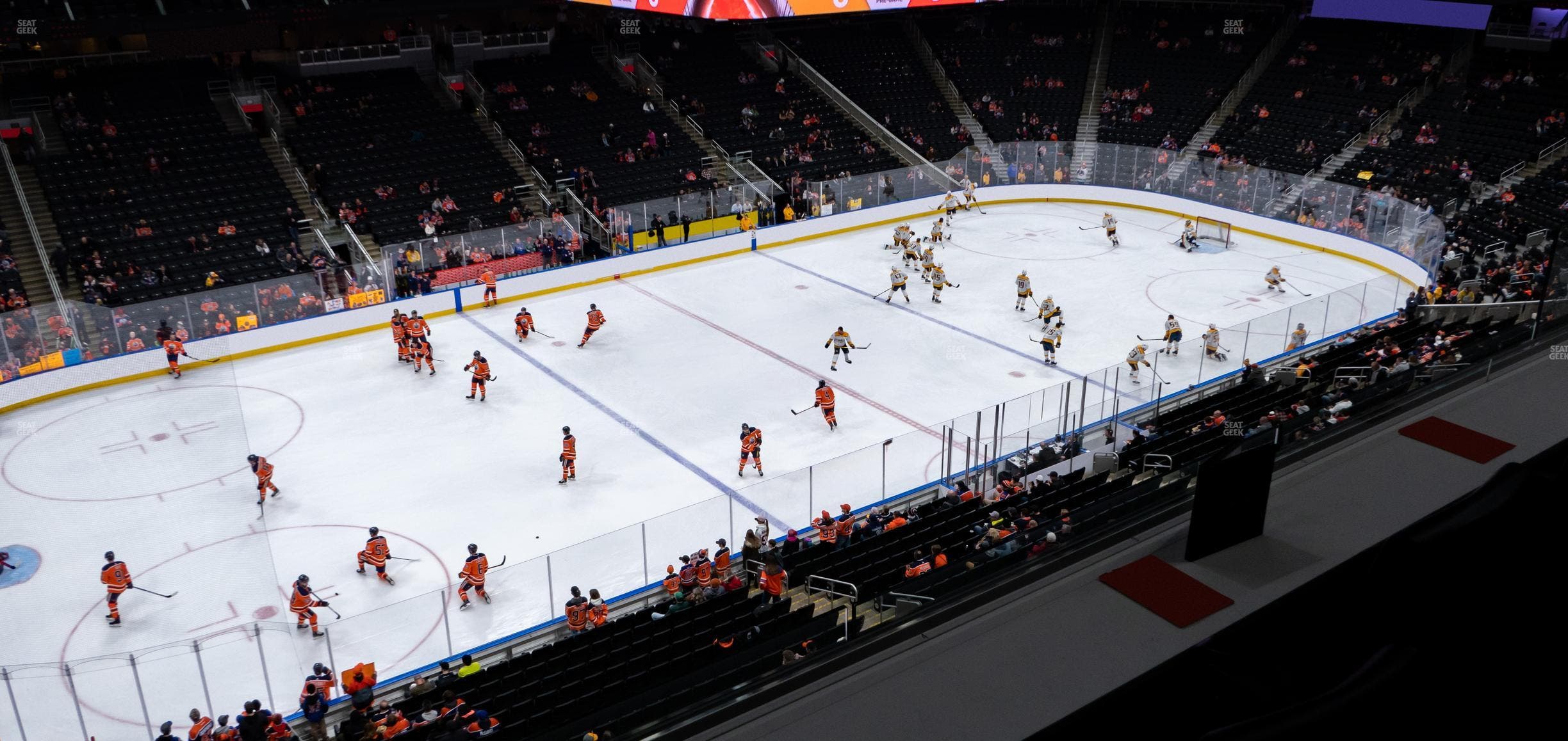 Rogers Place - Section Loge 27 Seat View