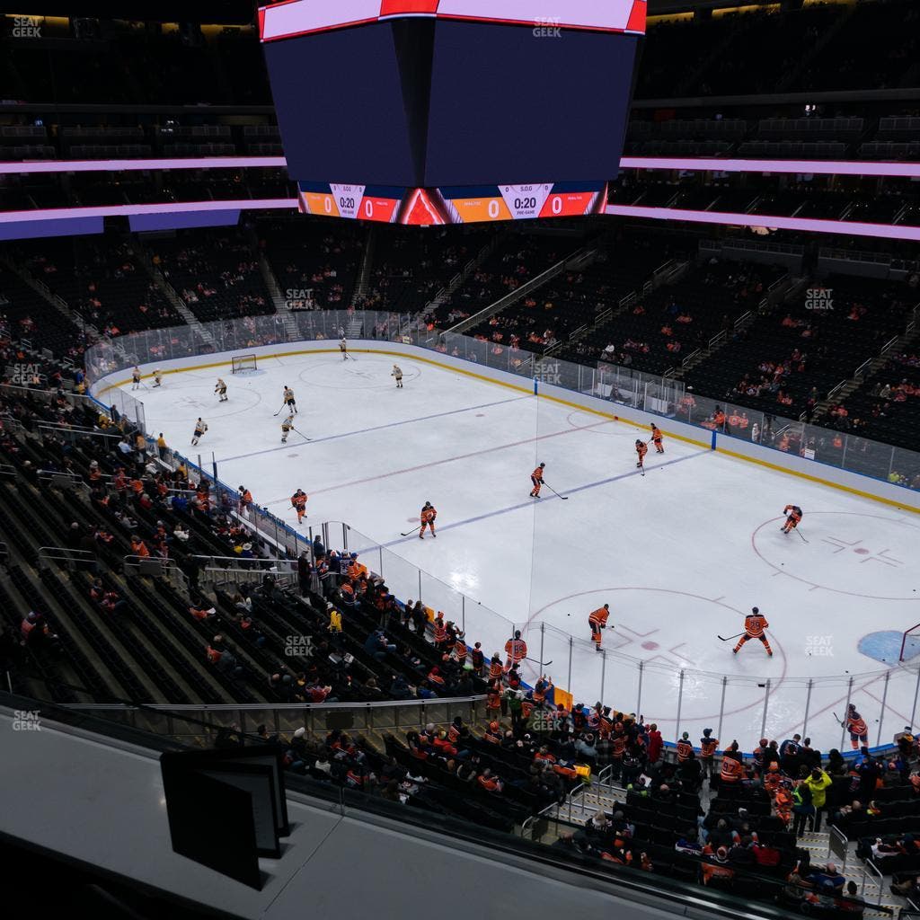 Rogers Place - Section Loge 3 Seat View