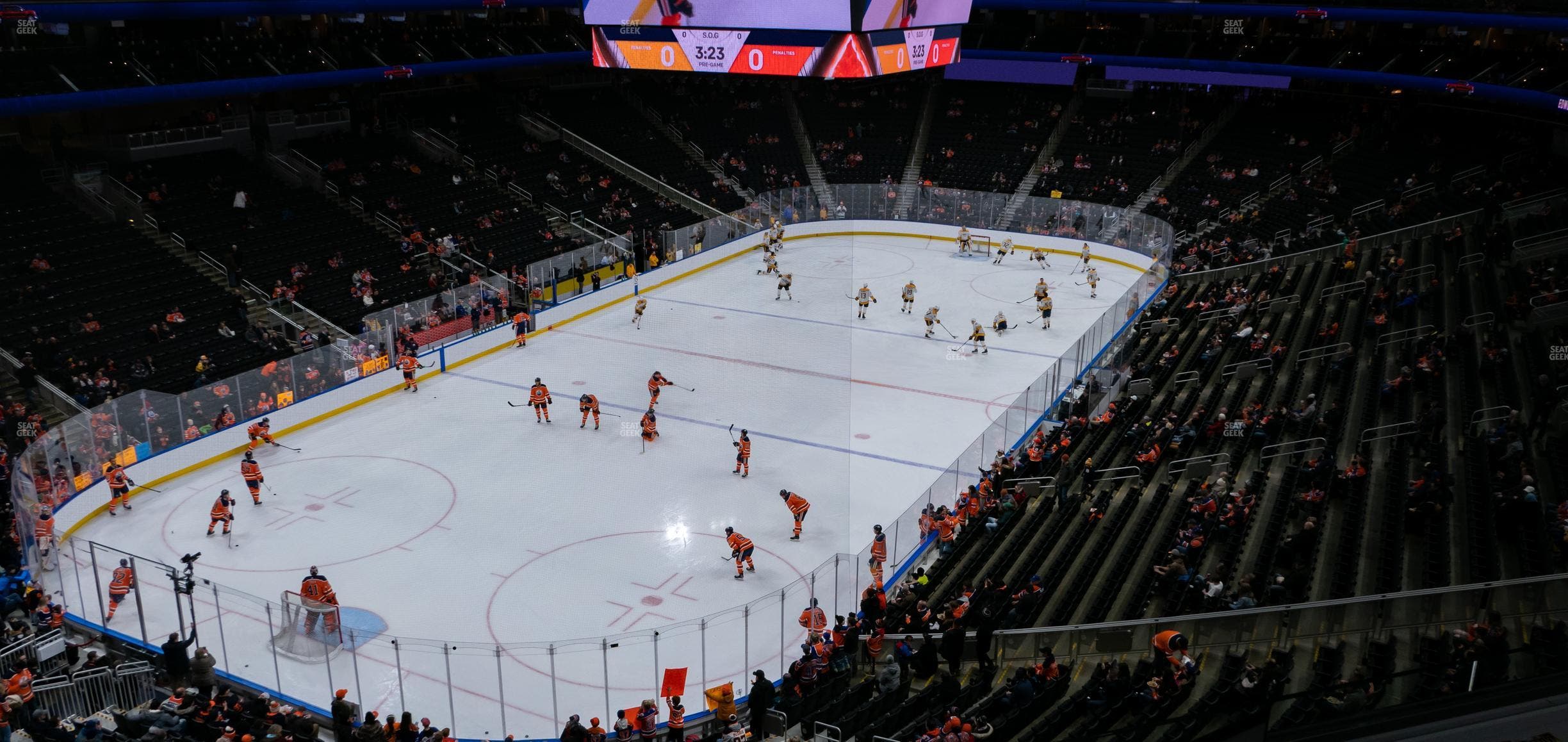 Rogers Place - Section Loge 30 Seat View