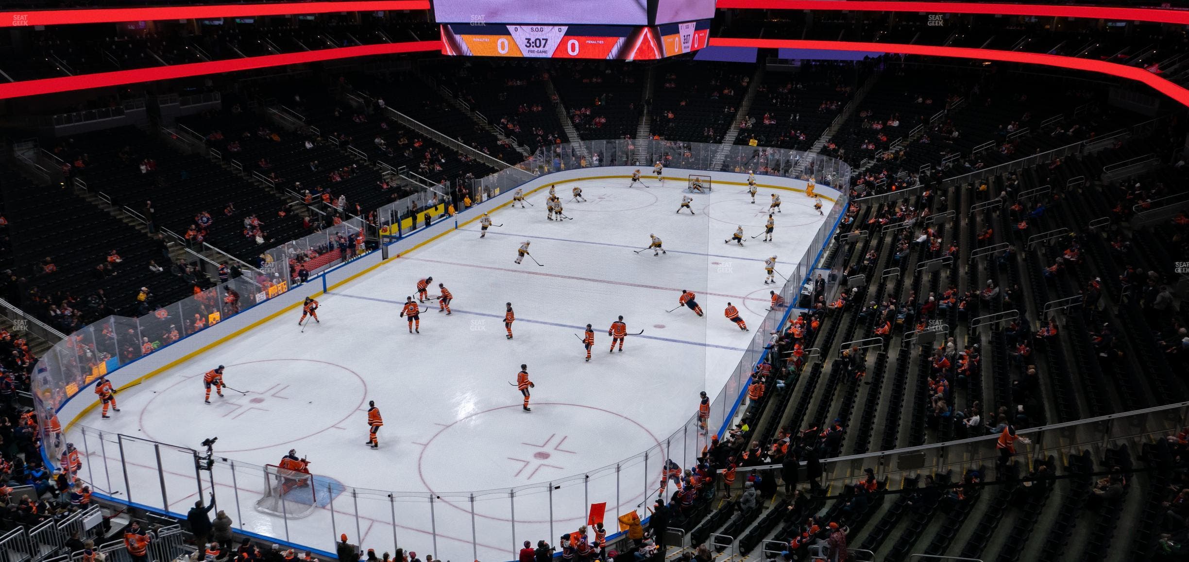 Rogers Place - Section Loge 31 Seat View