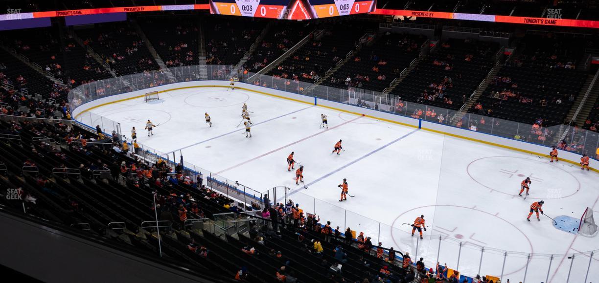 Rogers Place - Section Loge 4 Seat View