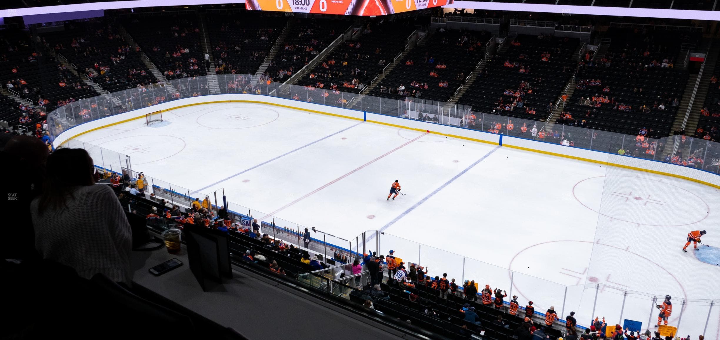 Rogers Place - Section Loge 5 Seat View