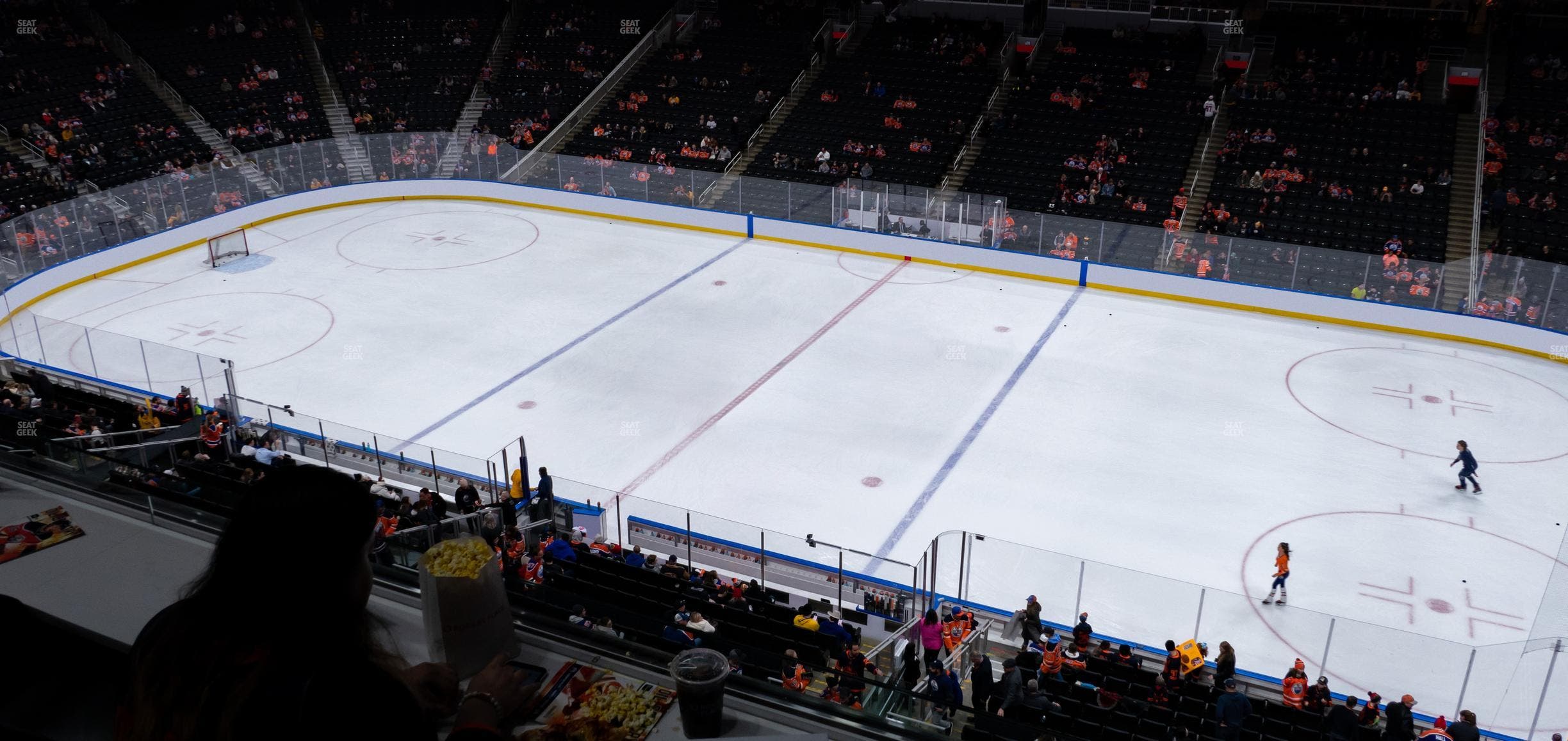 Rogers Place - Section Loge 6 Seat View
