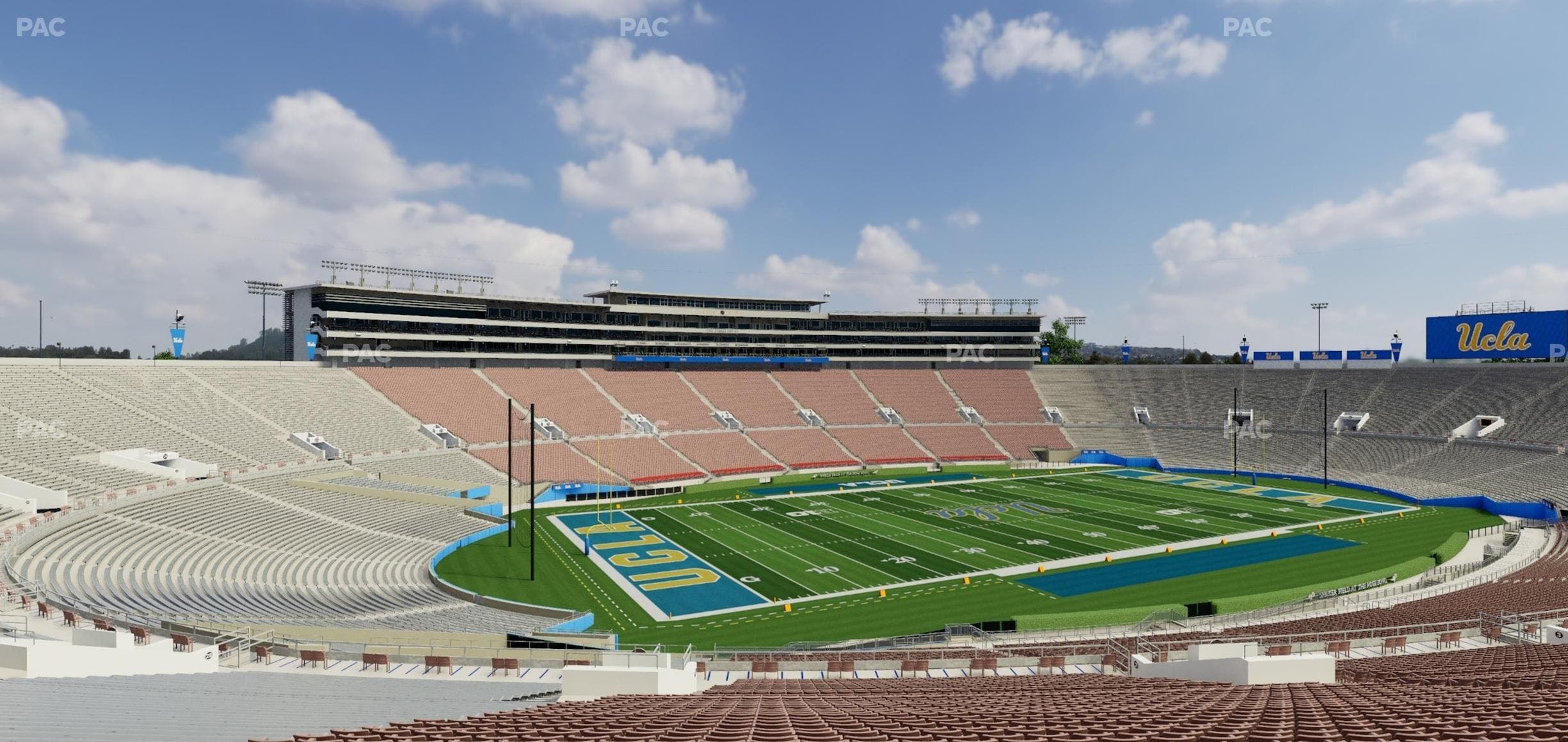 Rose Bowl Stadium - Section 1 Seat View
