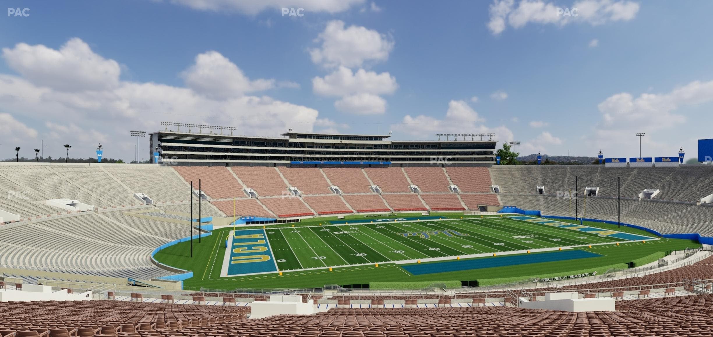 Rose Bowl Stadium - Section 2 Seat View
