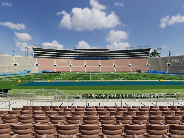 Rose Bowl Stadium - Section 4 Seat View