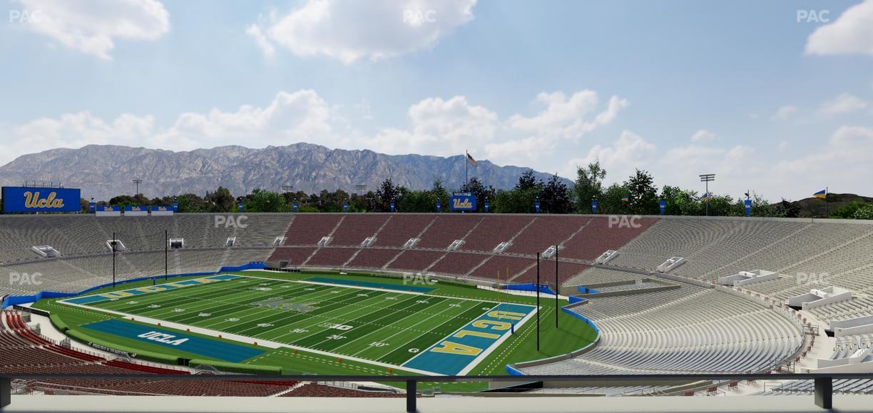 Rose Bowl Stadium - Section Club 101 Seat View