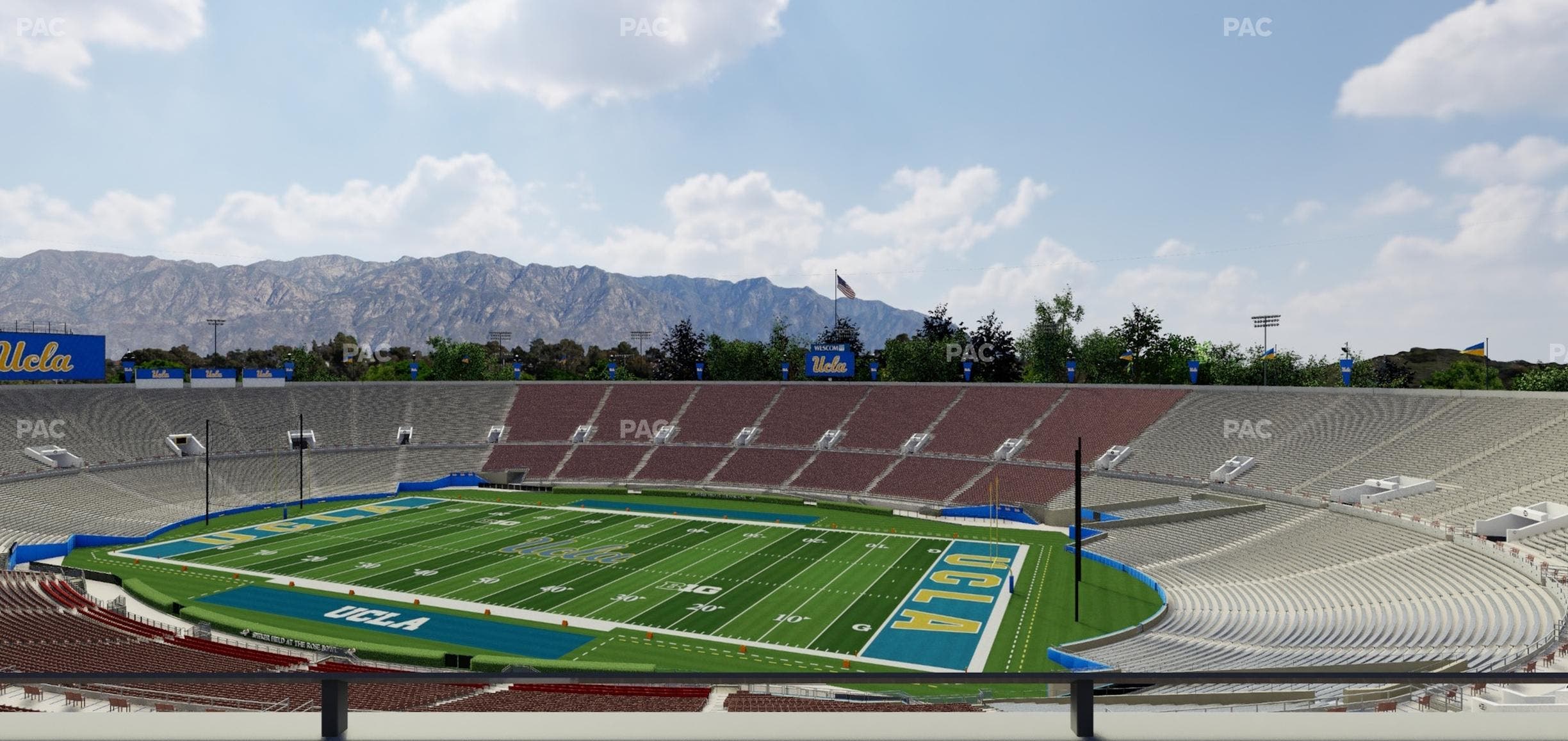 Rose Bowl Stadium - Section Club 103 Seat View