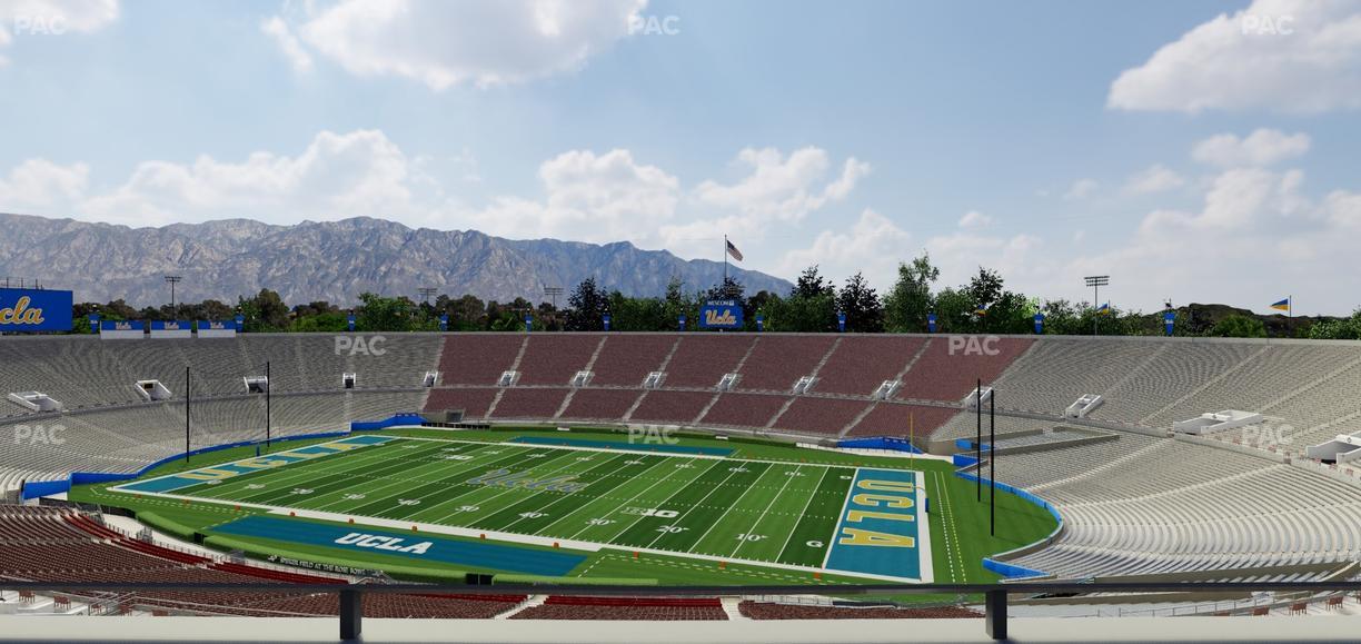 Rose Bowl Stadium - Section Club 104 Seat View