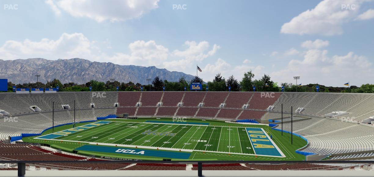 Rose Bowl Stadium - Section Club 106 Seat View