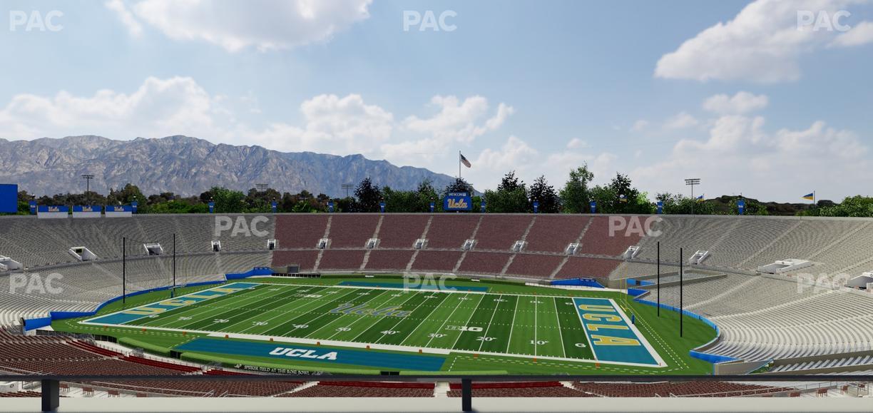 Rose Bowl Stadium - Section Club 106 Seat View
