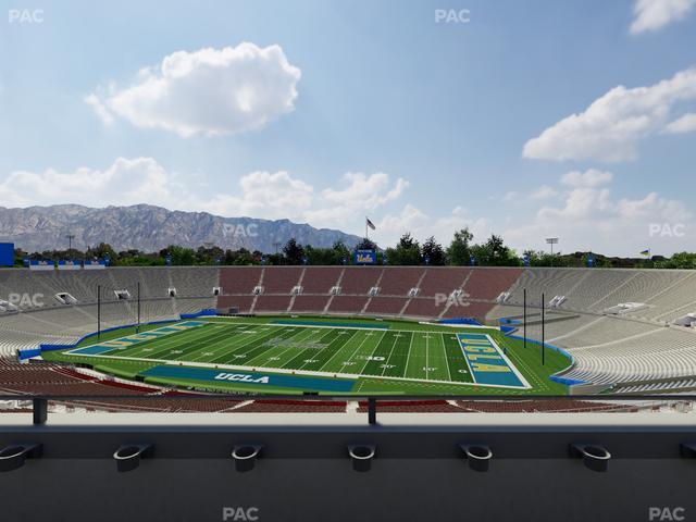 Rose Bowl Stadium - Section Club 106 Seat View Rose Bowl Stadium - Section Club 106 Seat View