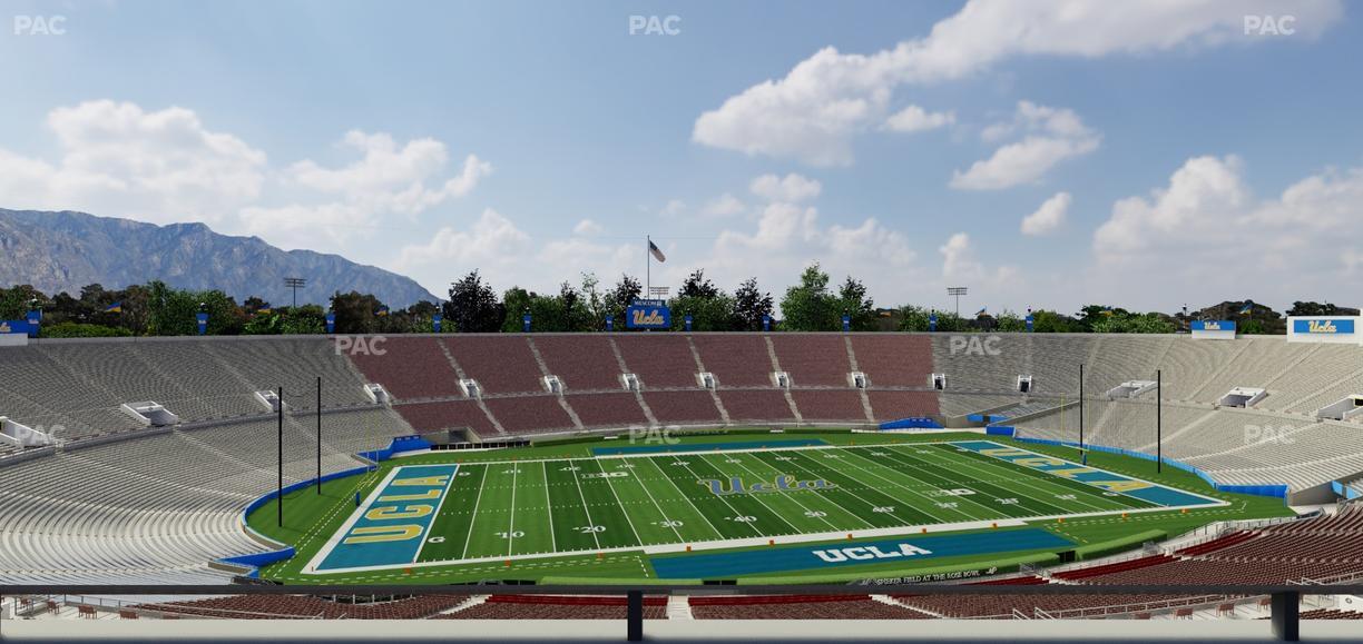Rose Bowl Stadium - Section Club 107 Seat View