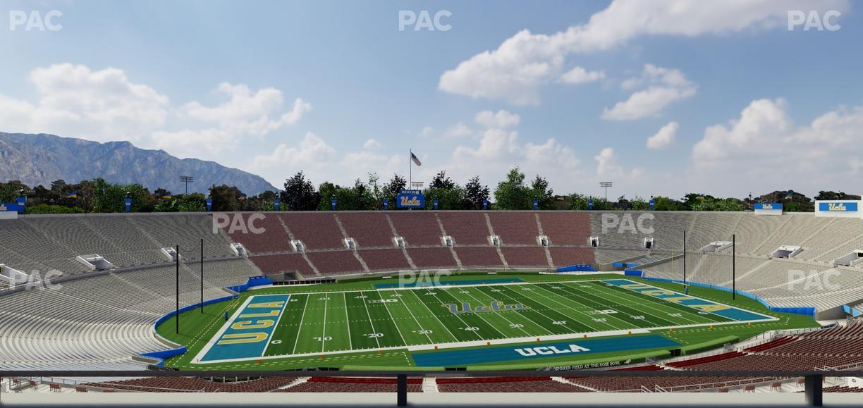 Rose Bowl Stadium - Section Club 107 Seat View