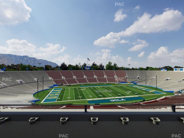 Rose Bowl Stadium - Section Club 107 Seat View Rose Bowl Stadium - Section Club 107 Seat View