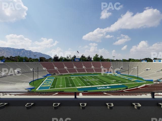 Rose Bowl Stadium - Section Club 107 Seat View