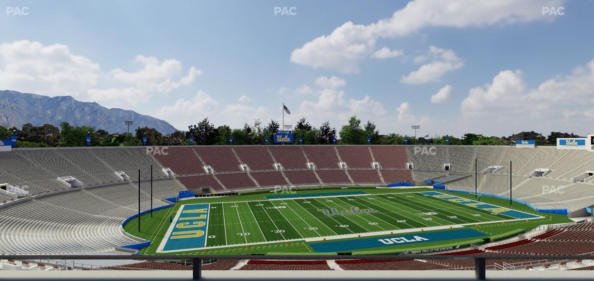 Rose Bowl Stadium - Section Club 108 Seat View