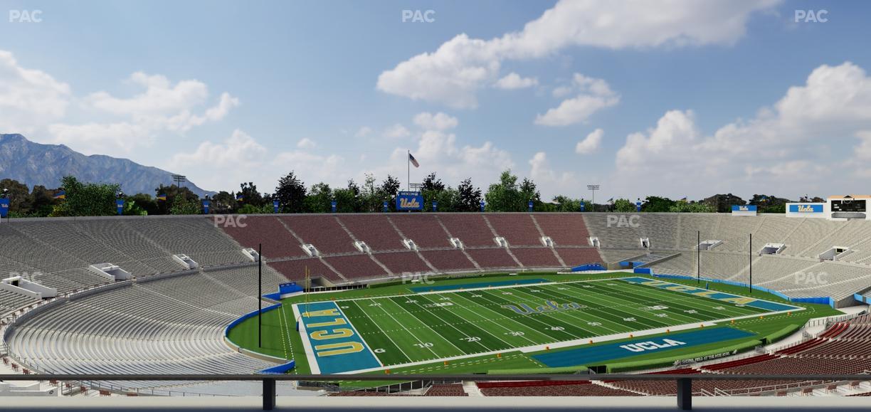 Rose Bowl Stadium - Section Club 110 Seat View