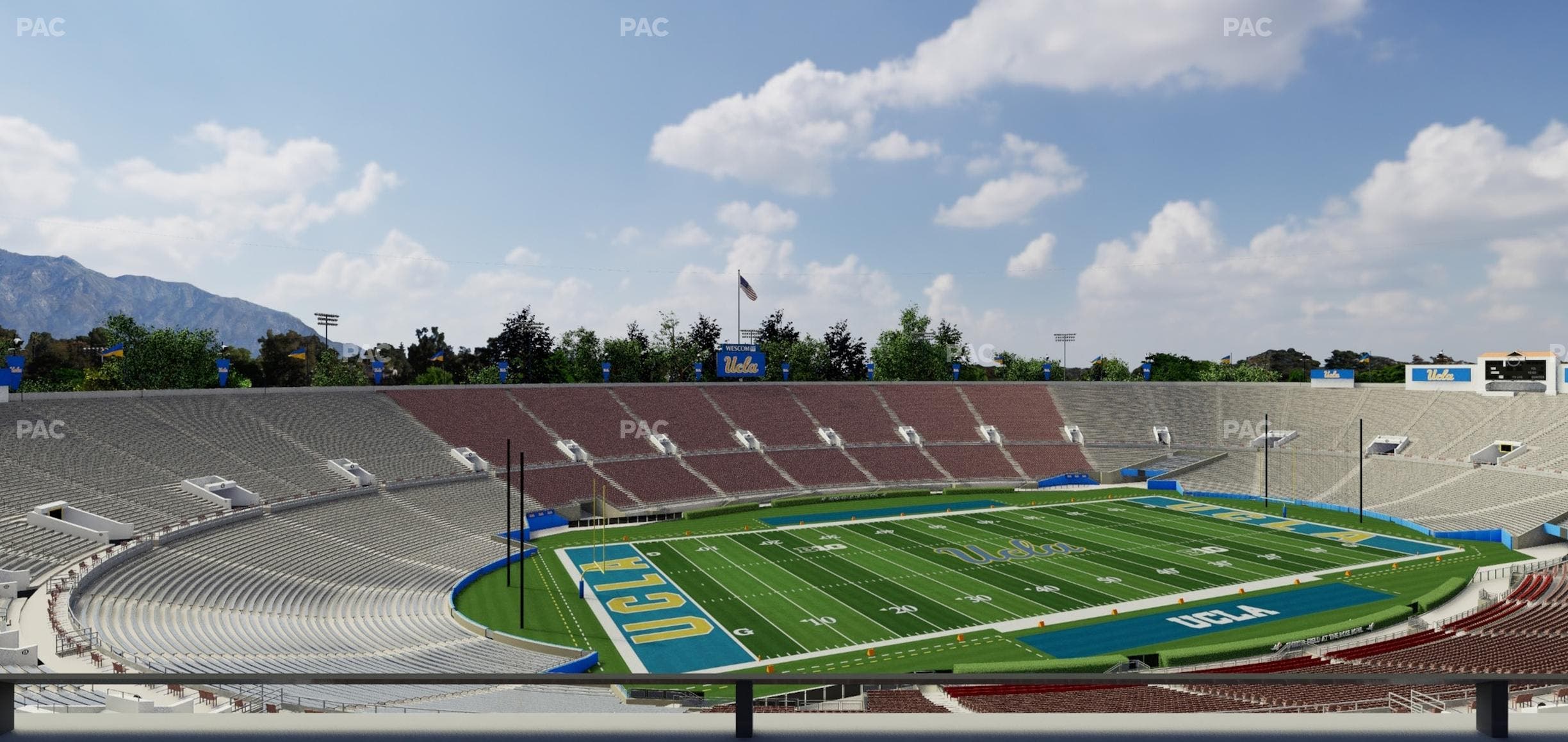 Rose Bowl Stadium - Section Club 111 Seat View