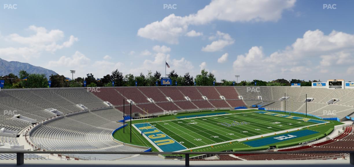 Rose Bowl Stadium - Section Club 112 Seat View