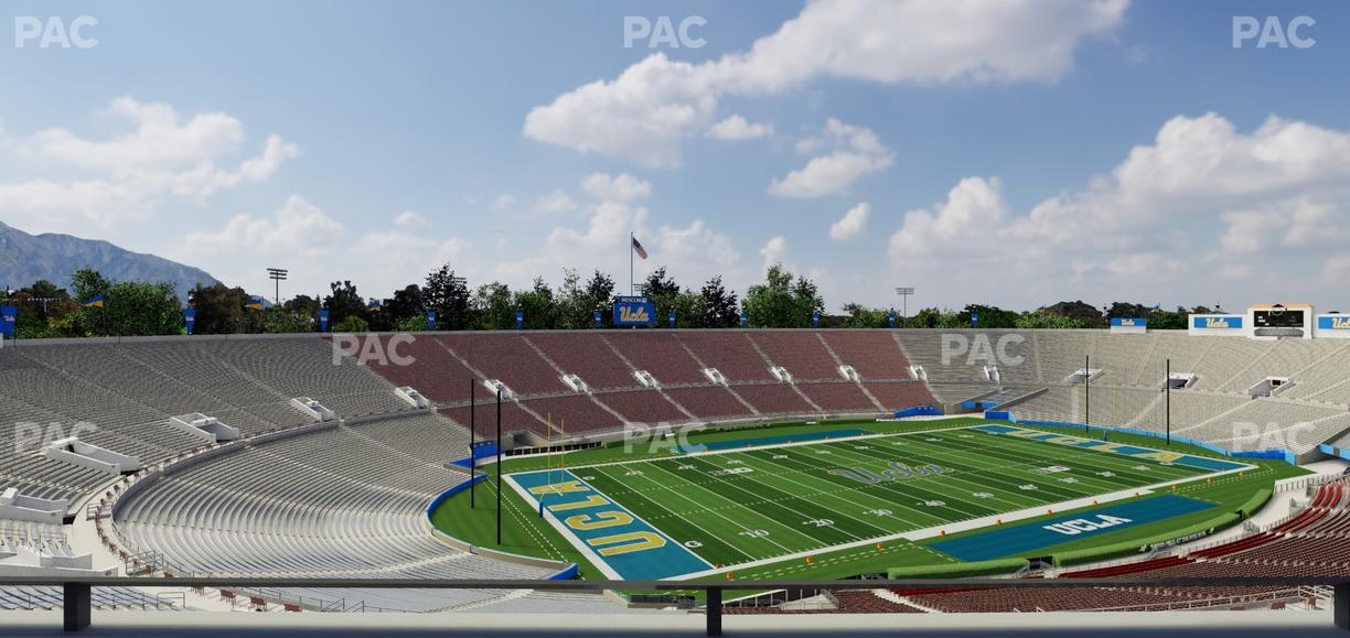 Rose Bowl Stadium - Section Club 112 Seat View