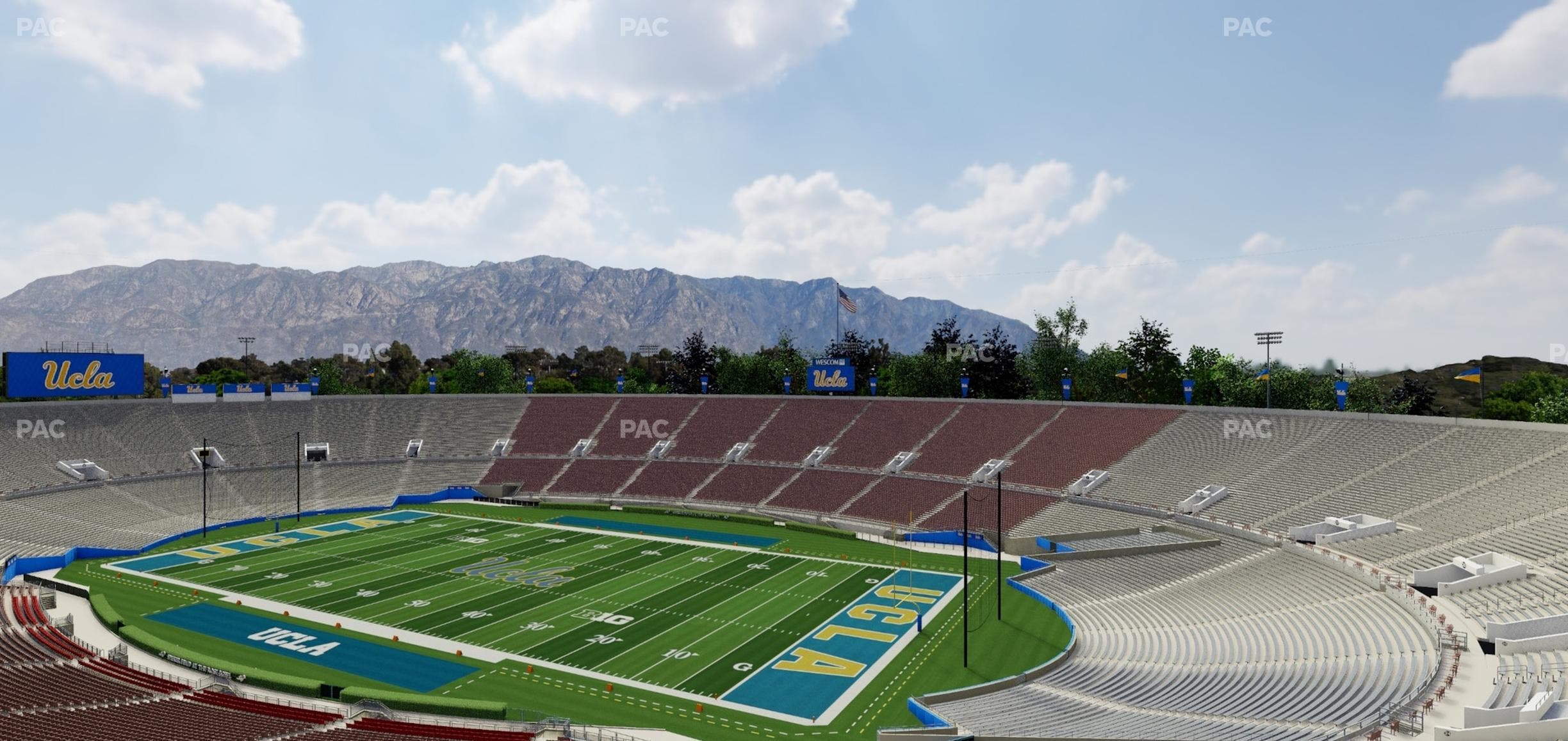 Rose Bowl Stadium - Section Club 201 Seat View
