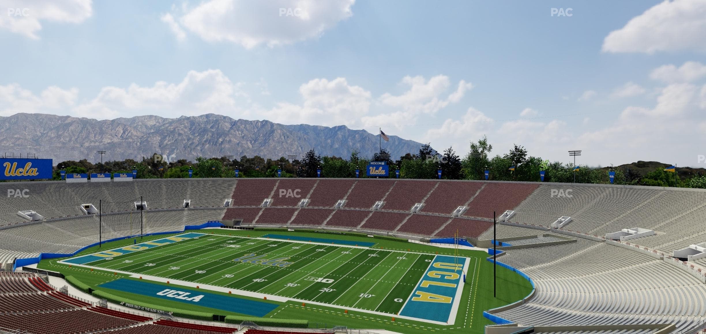 Rose Bowl Stadium - Section Club 203 Seat View