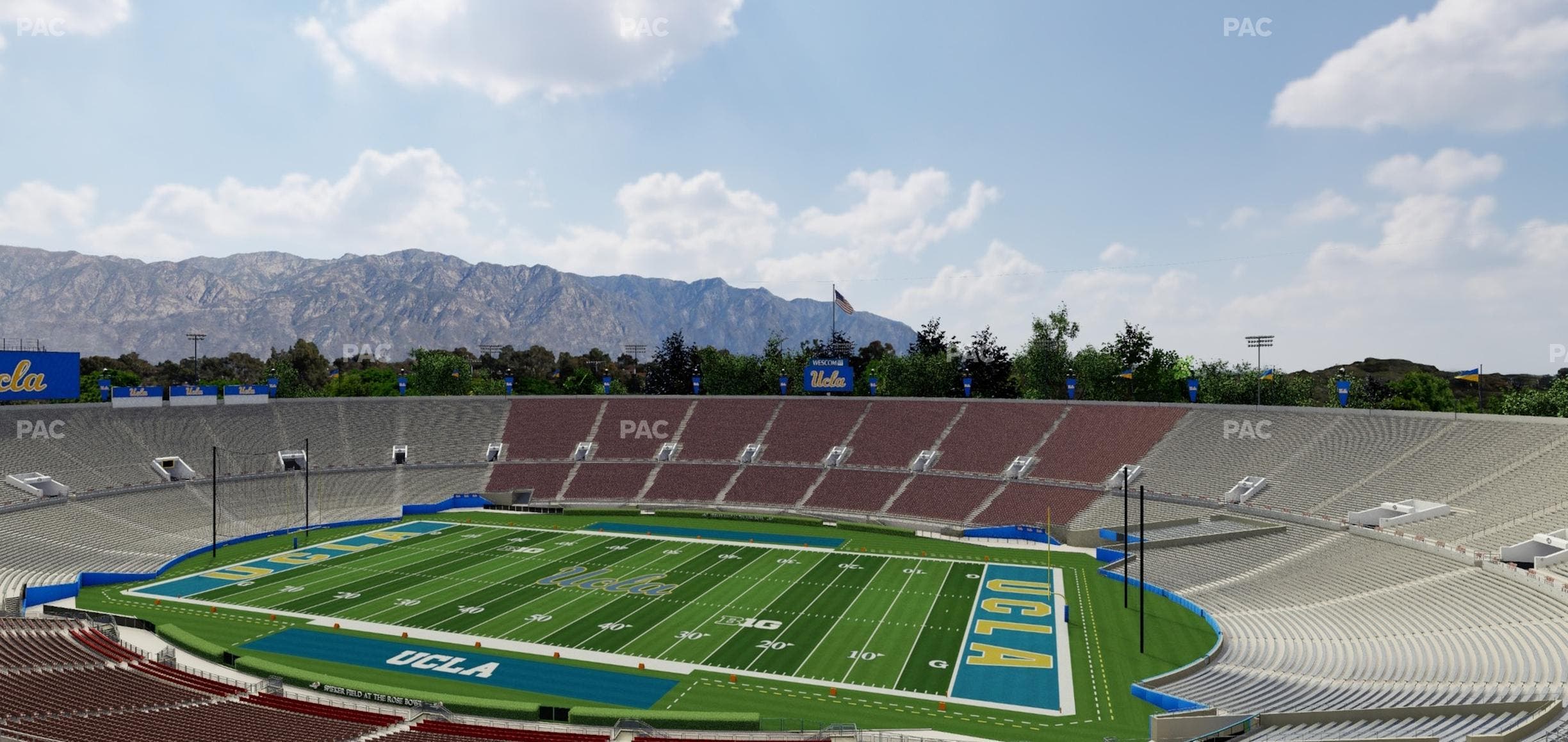 Rose Bowl Stadium - Section Club 204 Seat View