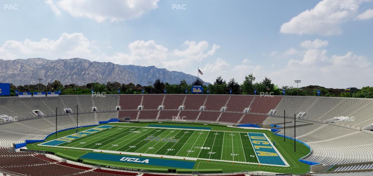 Rose Bowl Stadium - Section Club 206 Seat View