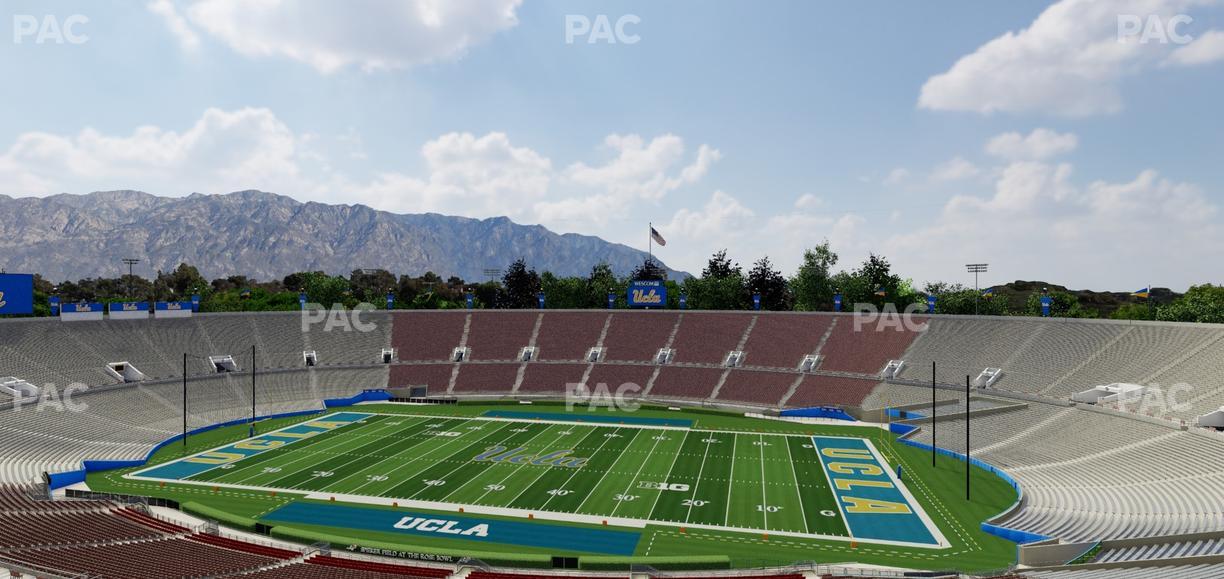 Rose Bowl Stadium - Section Club 206 Seat View