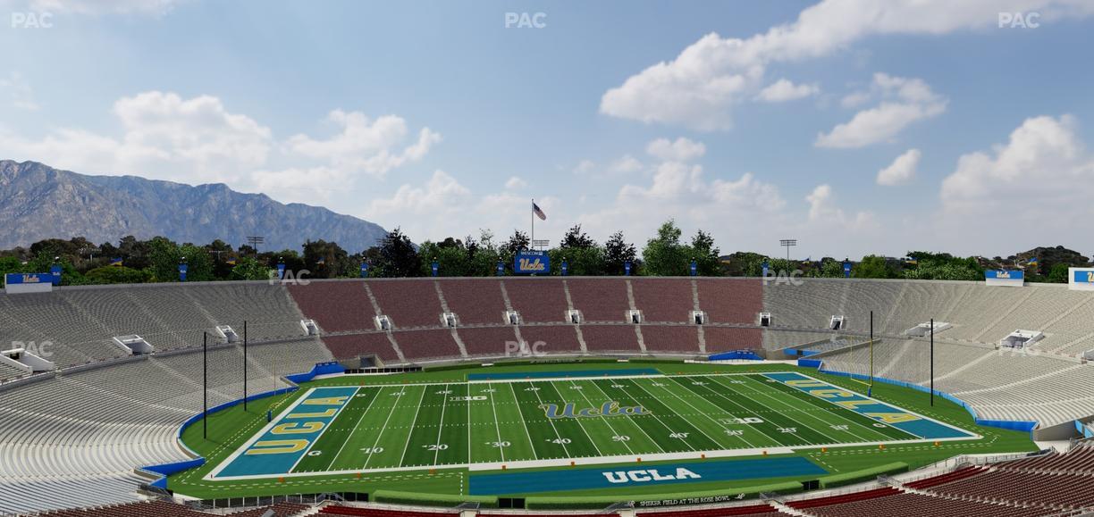 Rose Bowl Stadium - Section Club 208 Seat View