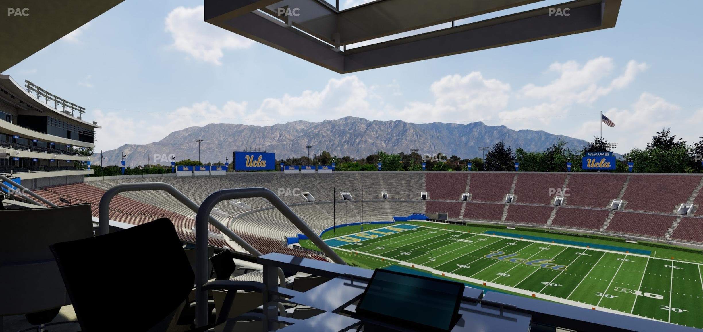 Rose Bowl Stadium - Section Loge 1 Seat View
