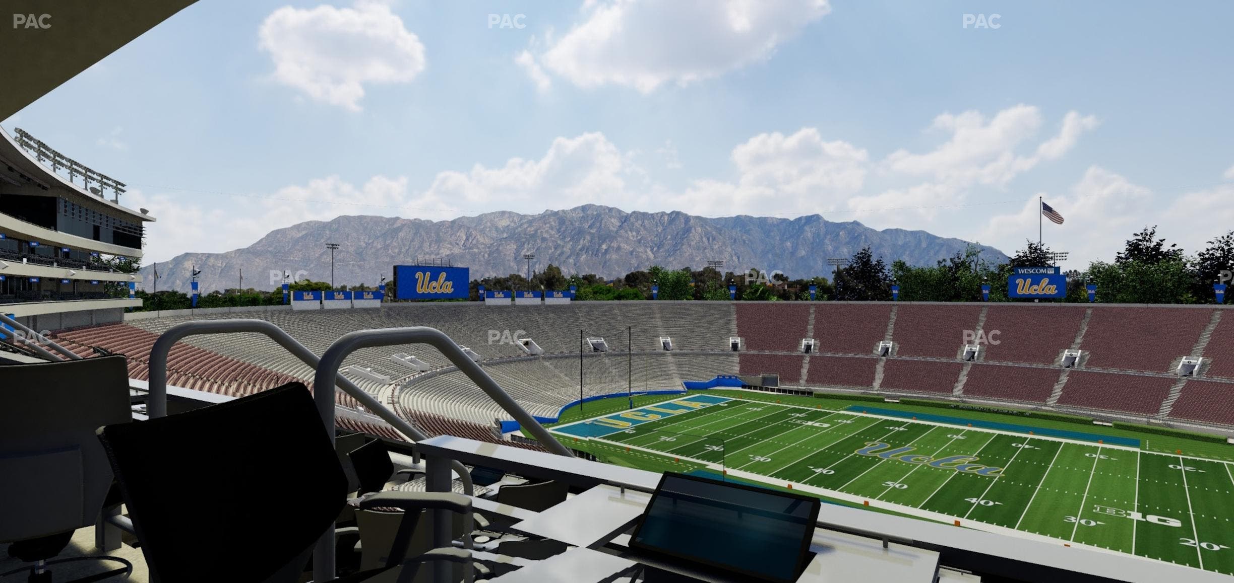 Rose Bowl Stadium - Section Loge 2 Seat View