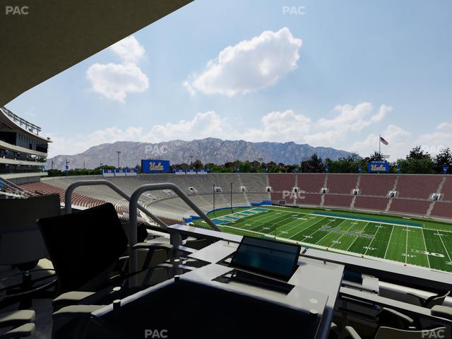 Rose Bowl Stadium - Section Loge 3 Seat View