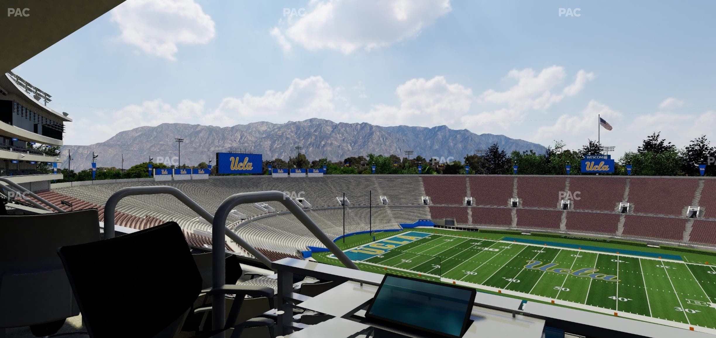 Rose Bowl Stadium - Section Loge 5 Seat View