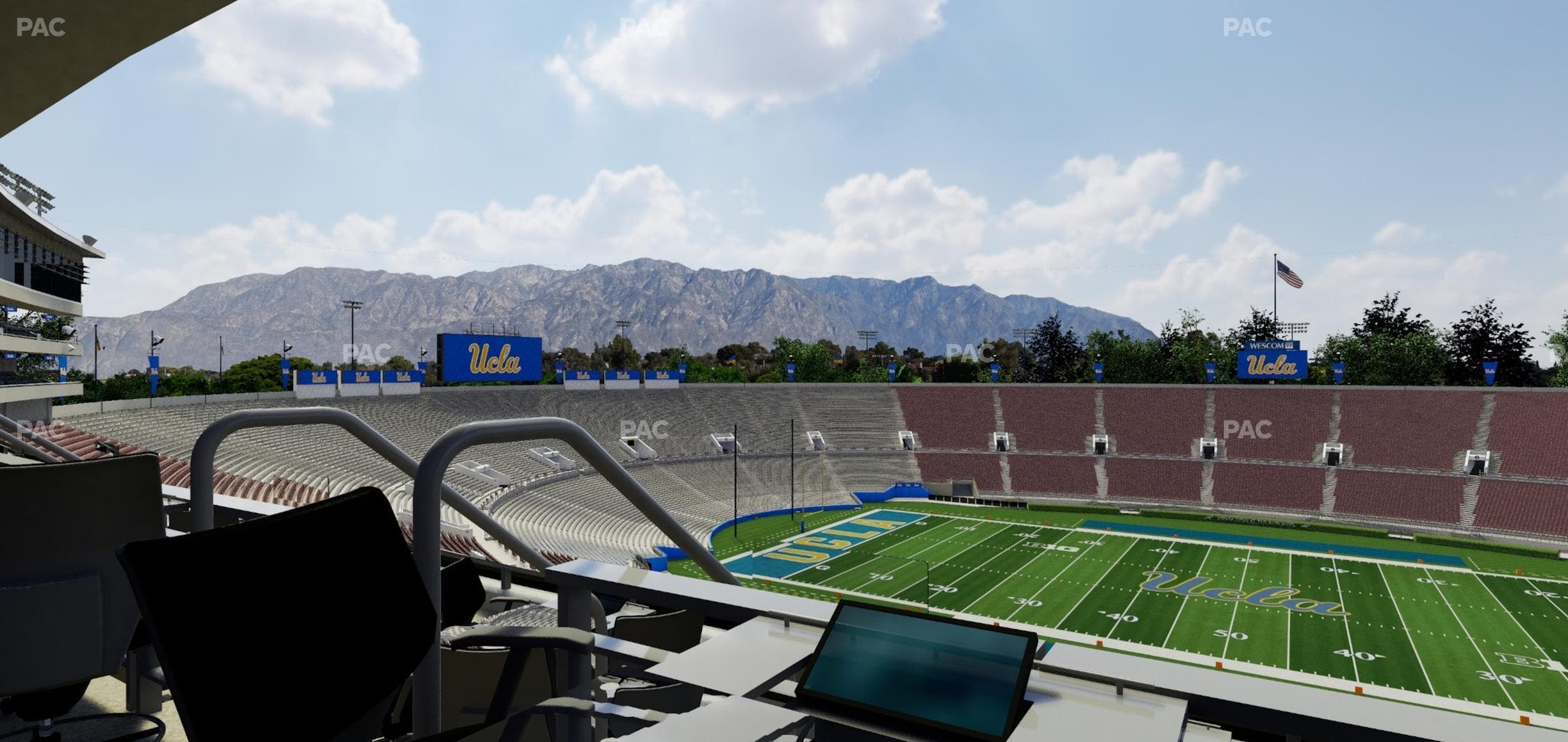 Rose Bowl Stadium - Section Loge 6 Seat View