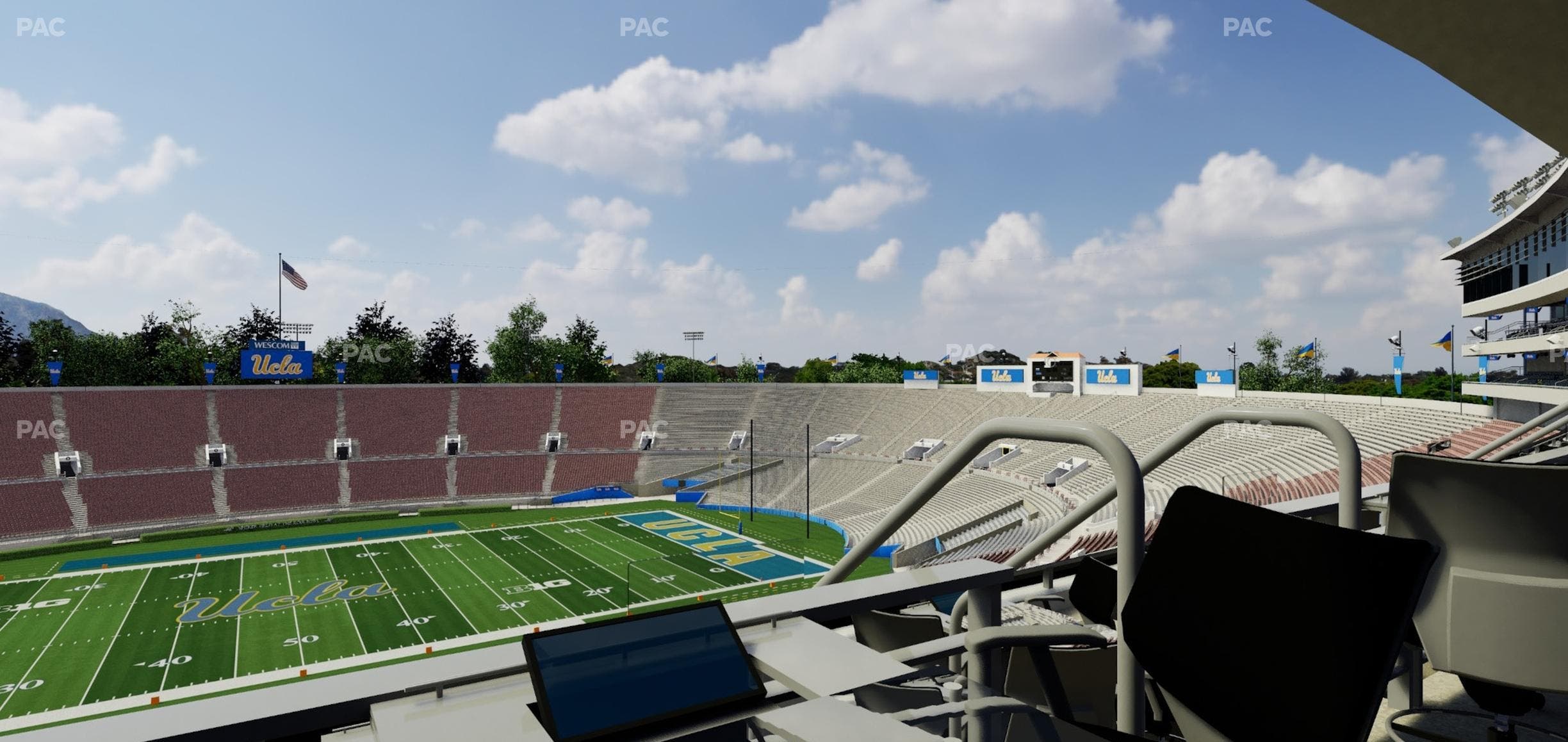 Rose Bowl Stadium - Section Loge 7 Seat View